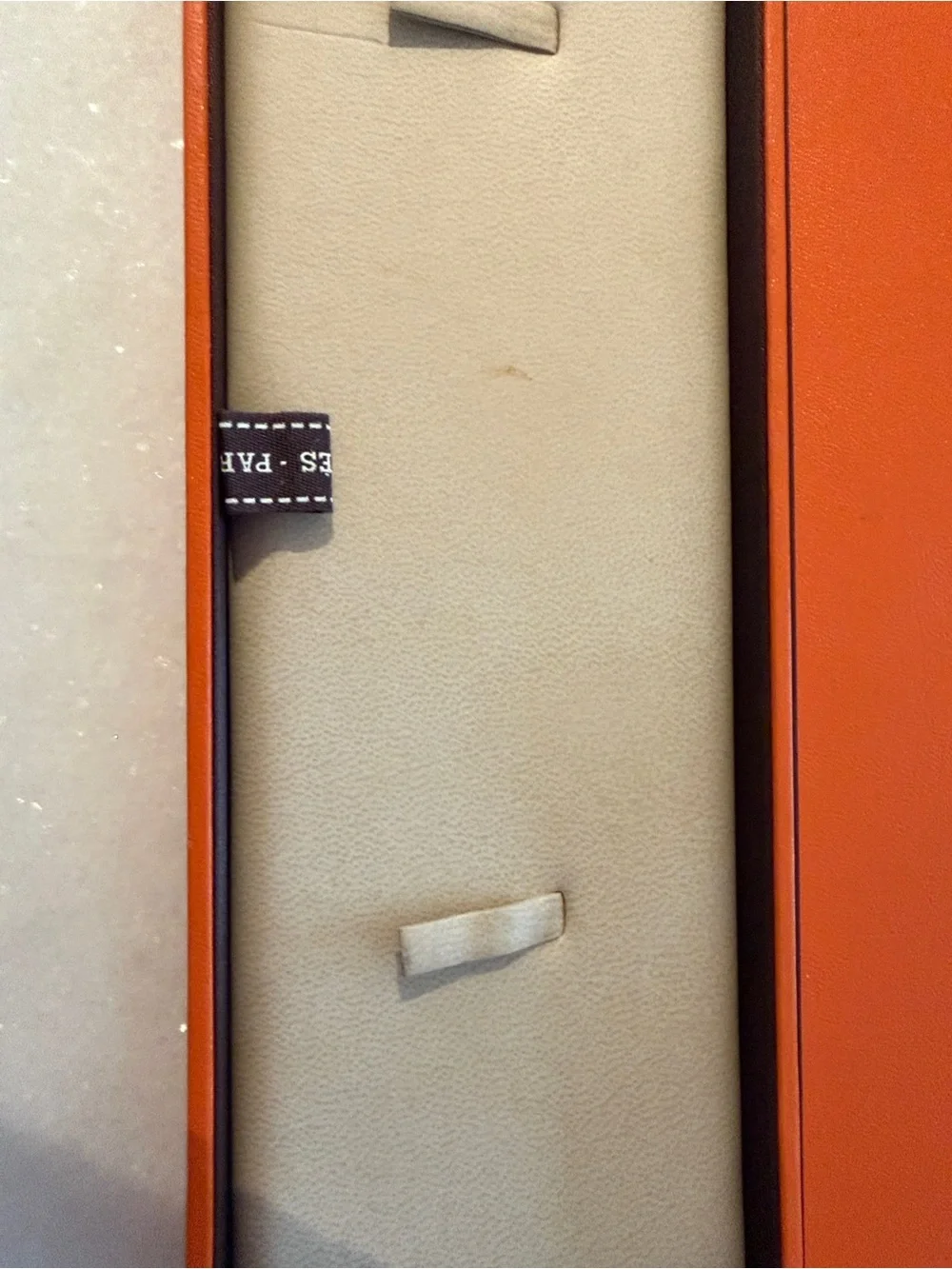 Hermes Orange Signature Watch or Bracelet Box